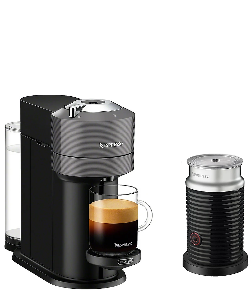 Nespresso Vertuo Next by De'Longhi with Aeroccino, Grey