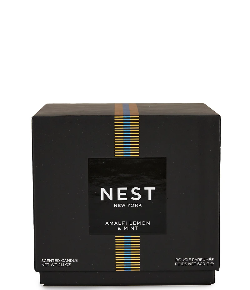 NEST New York Amalfi Lemon & Mint 3-Wick Candle, 21.2 oz.
