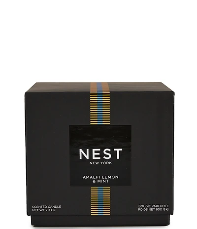 NEST New York Amalfi Lemon & Mint 3-Wick Candle, 21.2 oz.