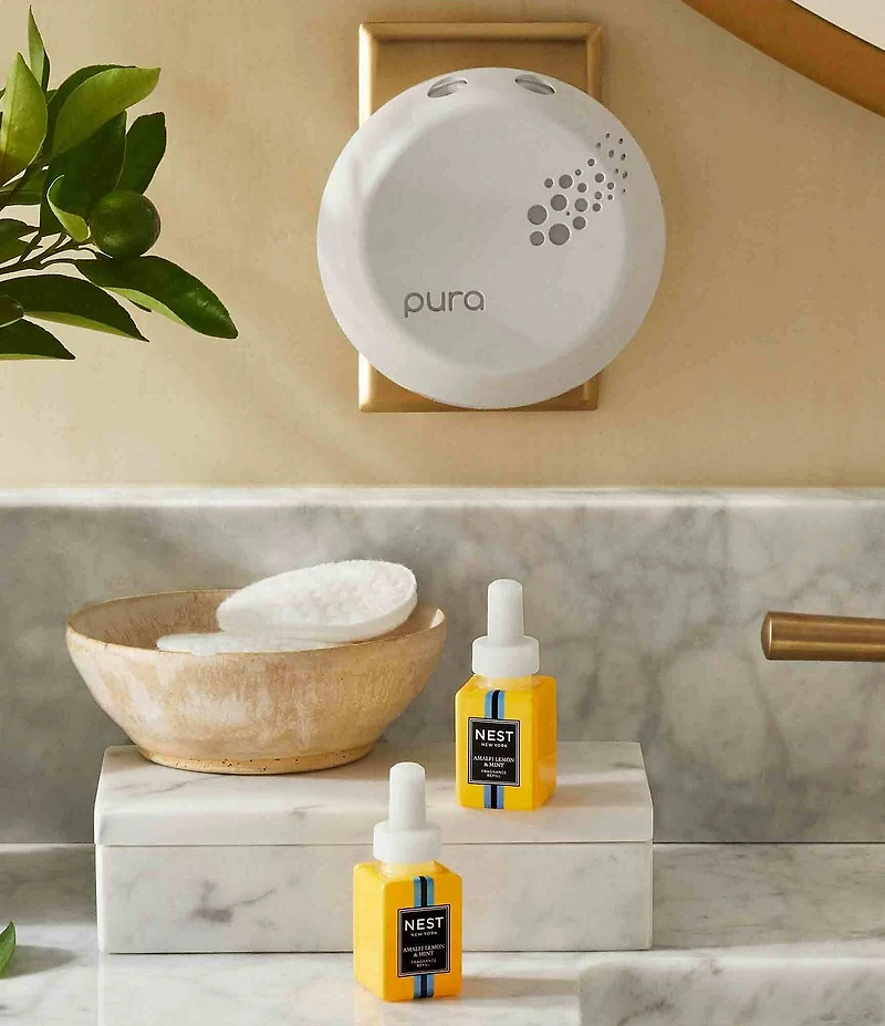 NEST New York x Pura Amalfi Lemon & Mint Duo Smart Home Fragrance Diffuser Refill
