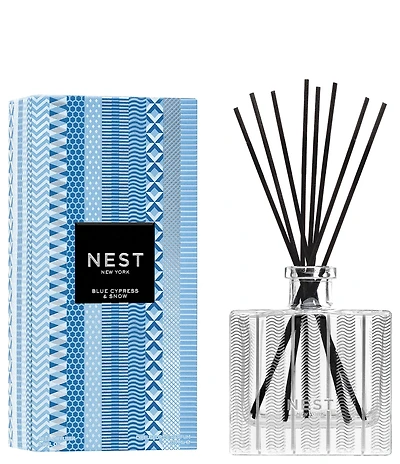 NEST New York Blue Cypress & Snow Reed Diffuser
