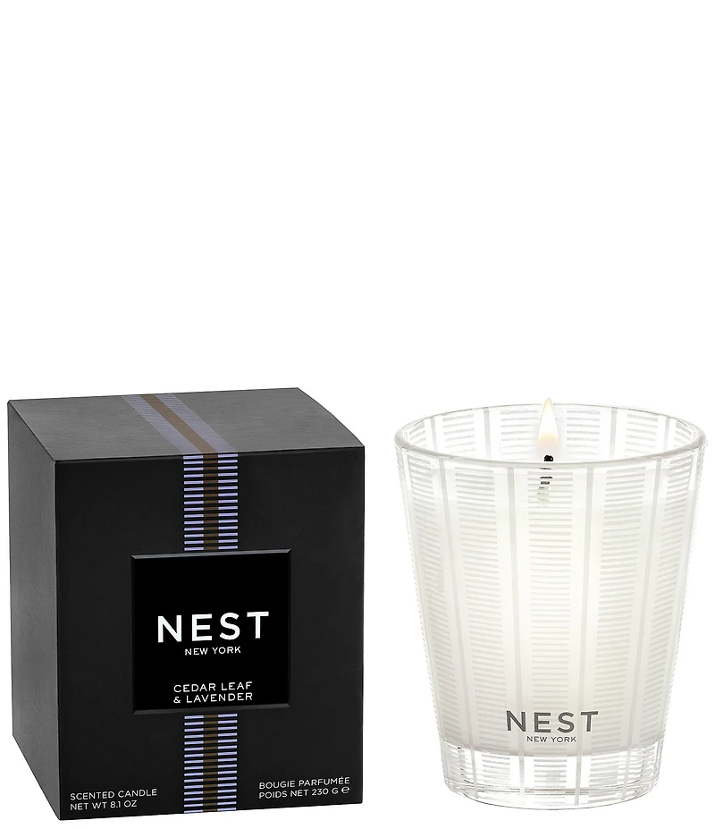 NEST New York Cedar Leaf & Lavender Classic Candle, 8.1 oz.