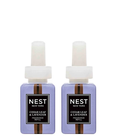 NEST New York x Pura Cedar Leaf & Lavender Duo Smart Home Fragrance Diffuser Refill