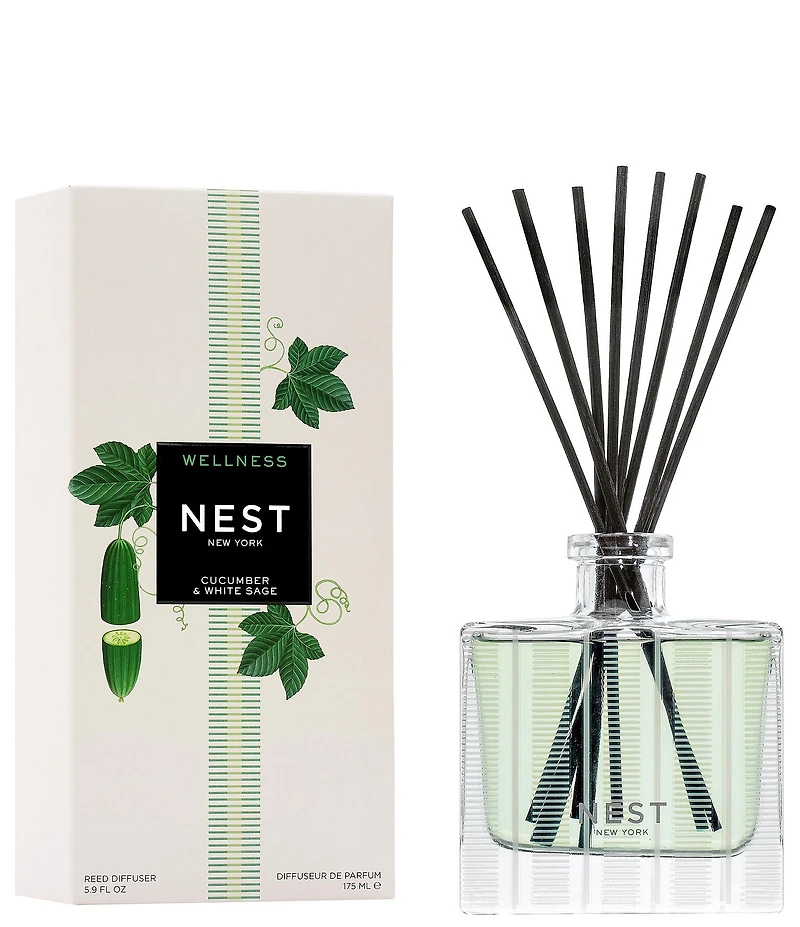 NEST New York Cucumber & White Sage Reed Diffuser