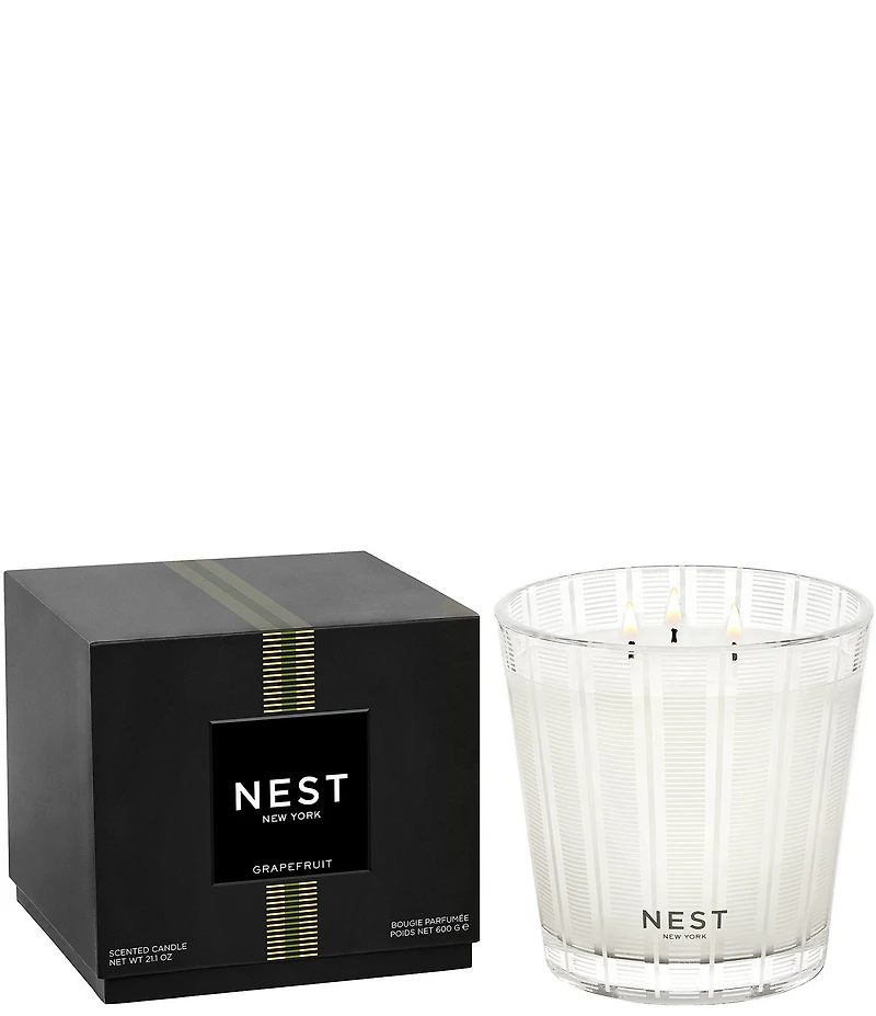 NEST New York Grapefruit 3-Wick Candle, 21.1 oz.