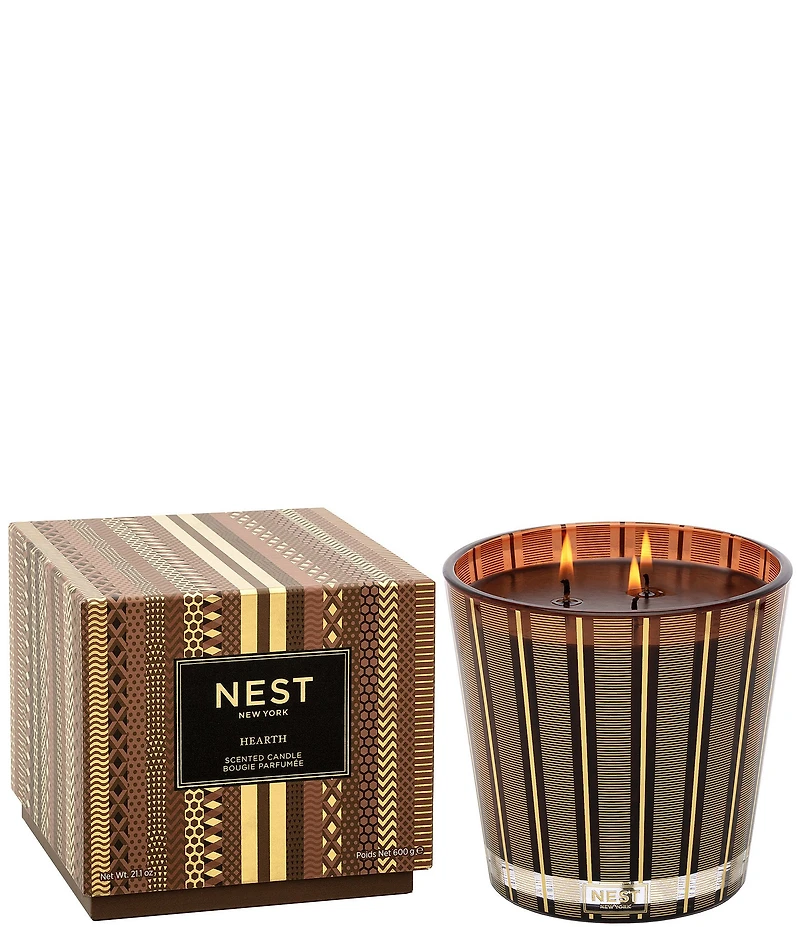 NEST New York Hearth 3-Wick Candle