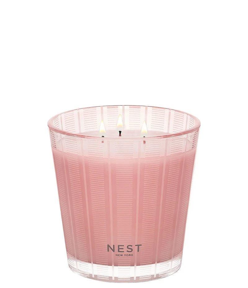 NEST New York Himalayan Salt & Rosewater 3-Wick Candle, 21.1 oz.