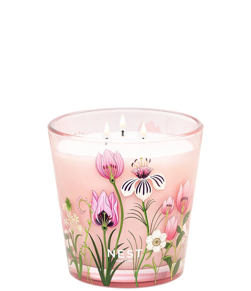 NEST New York Himalayan Salt & Rosewater 3-Wick Candle, 21.2 oz.