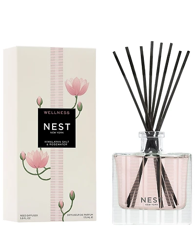 NEST New York Himalayan Salt & Rosewater Reed Diffuser