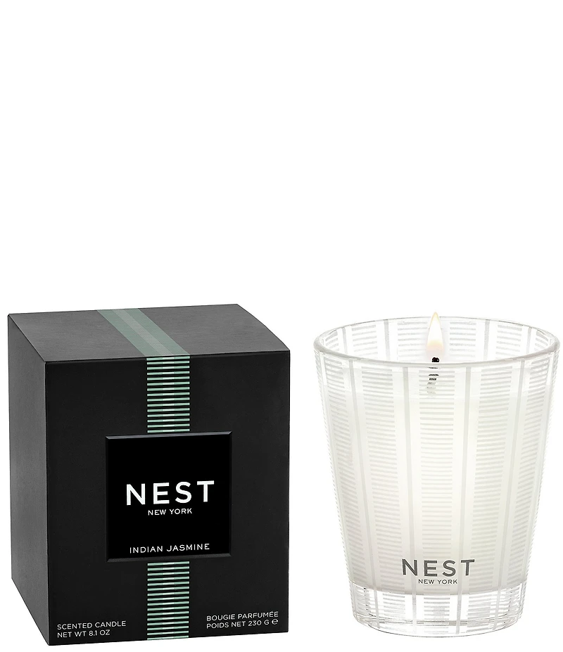 NEST New York Indian Jasmine Classic Candle, 8.1 oz.