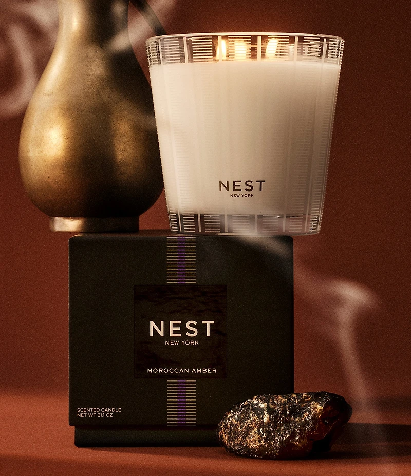 NEST New York Moroccan Amber 3-Wick Candle, 21.1 oz.