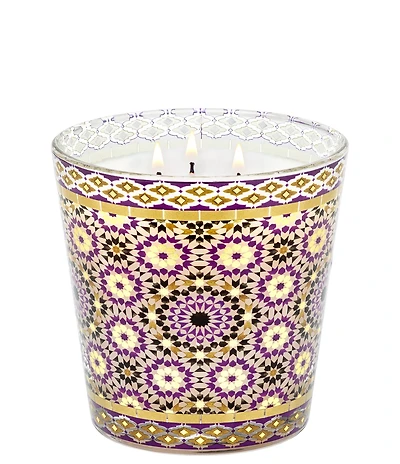 NEST New York Moroccan Amber Decorative Jar 3-Wick Candle