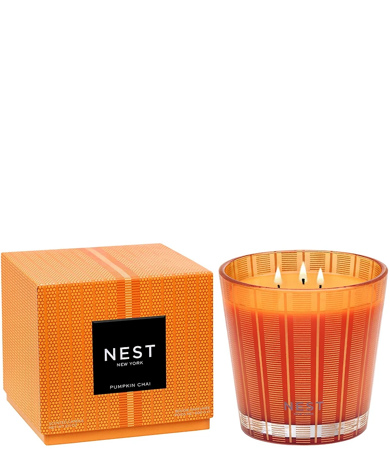 NEST New York Pumpkin Chai 3-Wick Candle