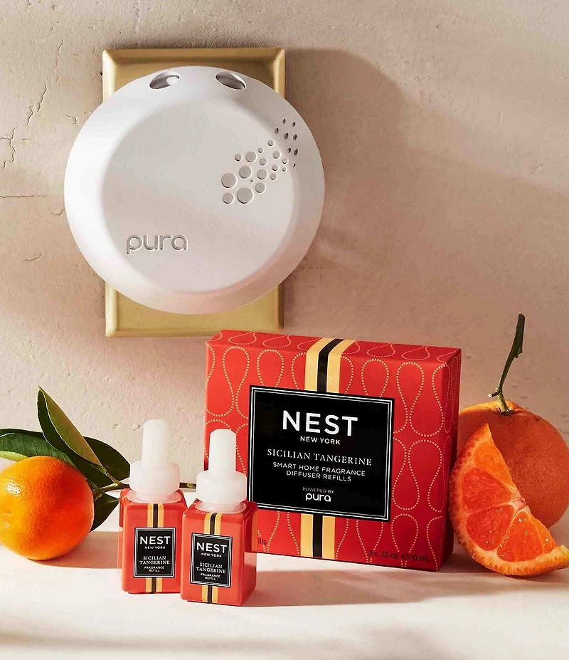 NEST New York x Pura Sicilian Tangerine Duo Smart Home Fragrance Diffuser Refill