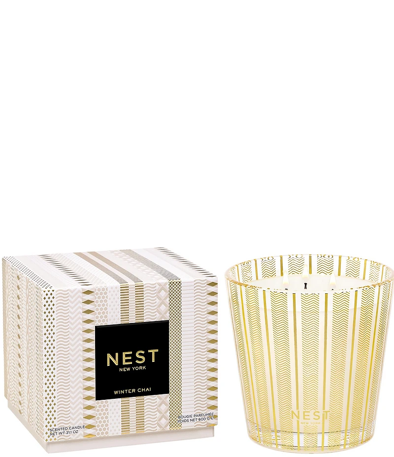 NEST New York Winter Chai 3-Wick Candle