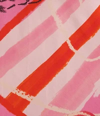 Never Fully Dressed Dorris Abstract Western Motif Satin Maxi Skirt