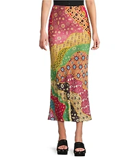 Never Fully Dressed Dorris Morocco Printed Maxi Skirt