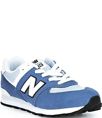 New Balance Boys' 574 Leather Mesh Sneakers (Youth)