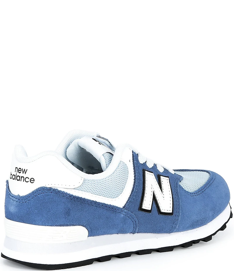 New Balance Boys' 574 Leather Mesh Sneakers (Youth)