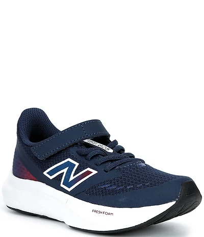 New Balance Boys' Fresh Foam 625 V1 Bungee Lace Top Strap Running Sneakers (Youth)