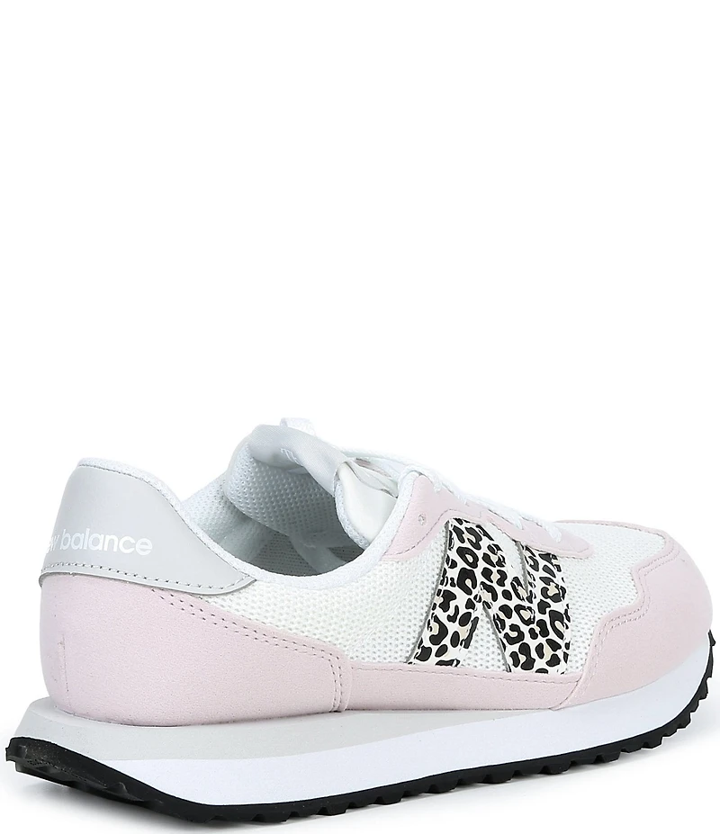 New Balance Girls' 237 Leopard Logo Sneakers (Youth)
