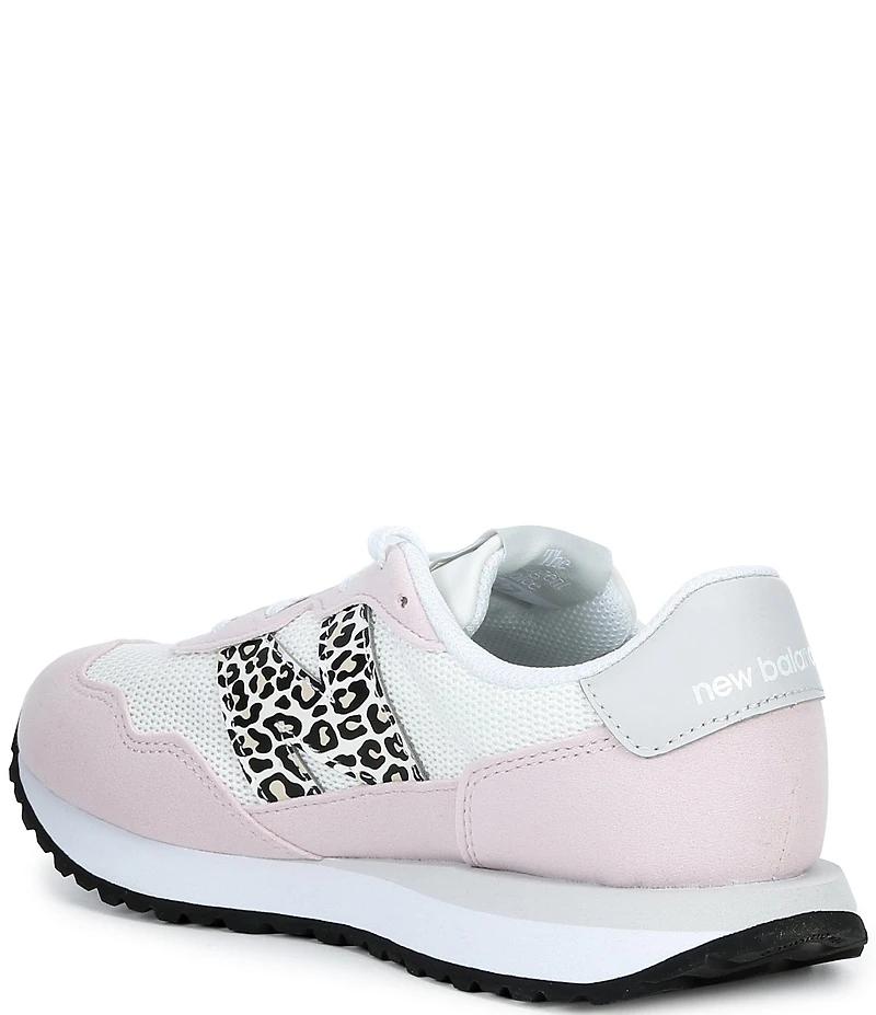 New Balance Girls' 237 Leopard Logo Sneakers (Youth)