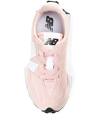 New Balance Girls' 237 Signature Logo Retro Bungee Lace-Up Sneakers (Toddler)