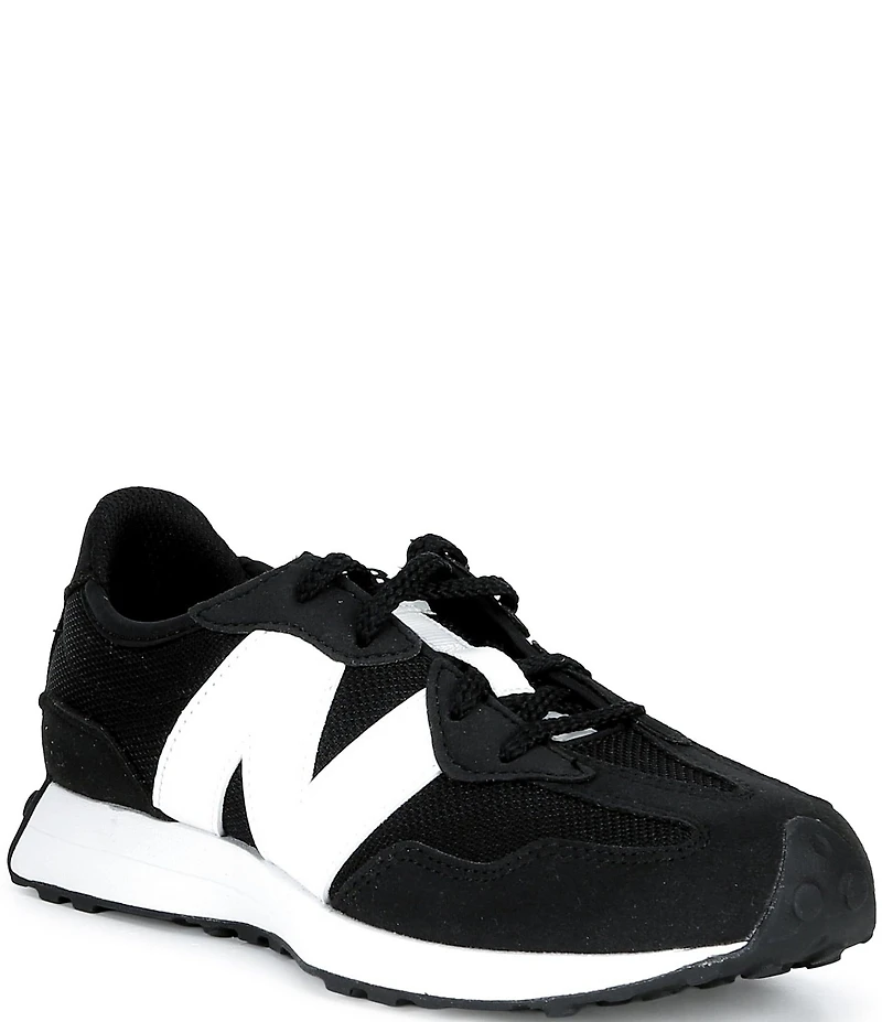 New Balance Girls' 327 V1 Mesh Suede Retro Sneakers (Youth)