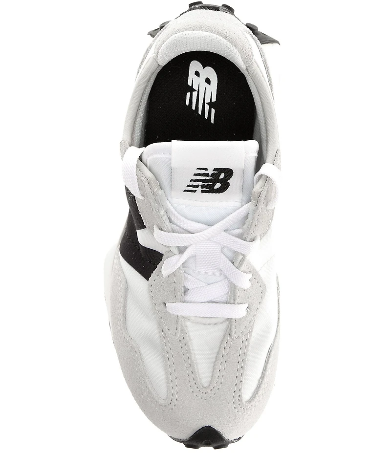 New Balance Girls' 327 V1 Mesh Suede Retro Sneakers (Youth)