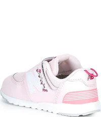New Balance Girls' 574 Floral Hook-and-Loop Sneakers (Infant)