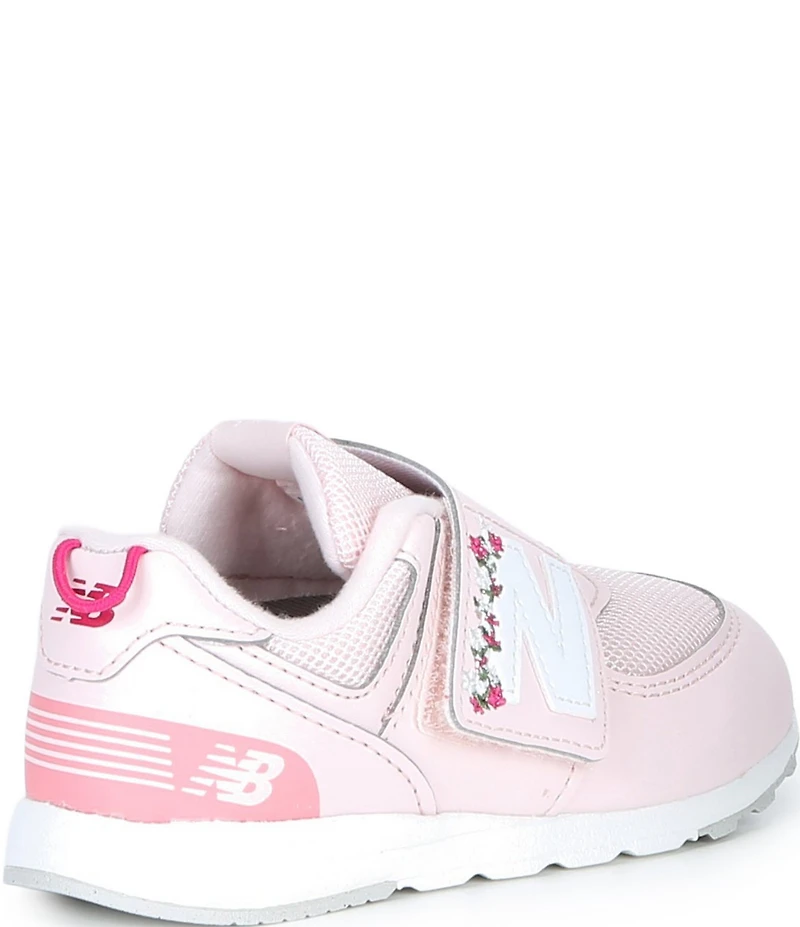 New Balance Girls' 574 Floral Hook-and-Loop Sneakers (Toddler)