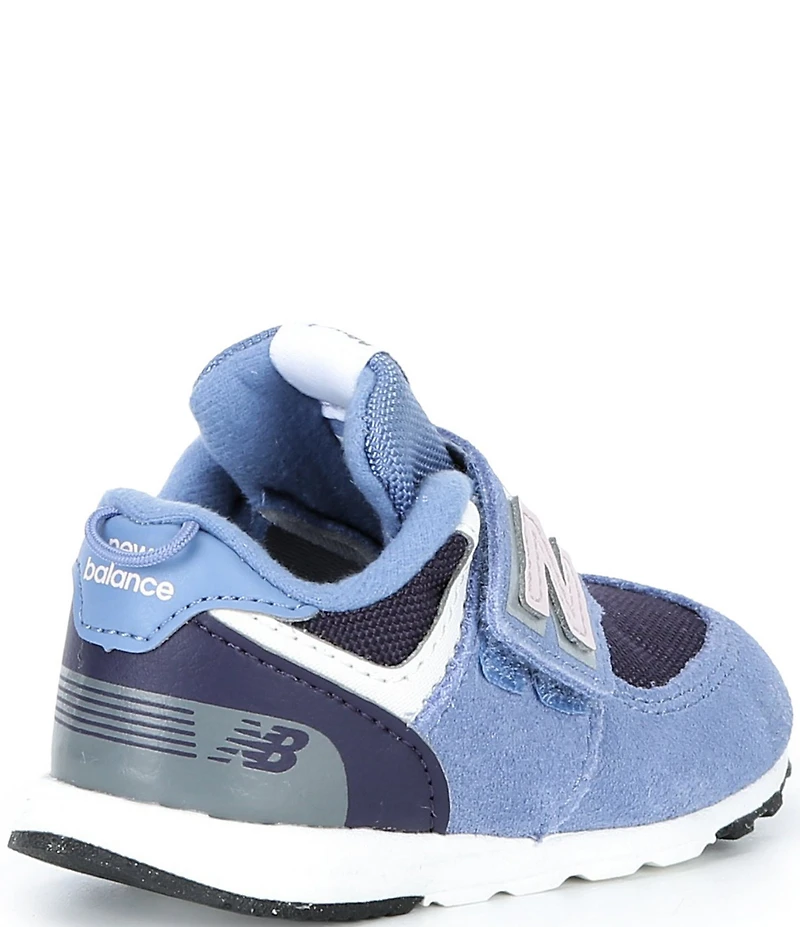 New Balance Girls' 574 Hook-and-Loop Sneakers (Infant)