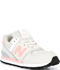 New Balance Girls' 574 Lace Up Sneakers (Youth)