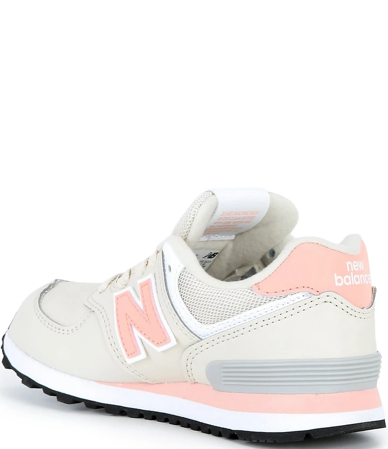 New Balance Girls' 574 Lace Up Sneakers (Youth)