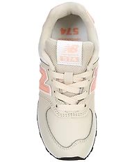 New Balance Girls' 574 Lace Up Sneakers (Youth)