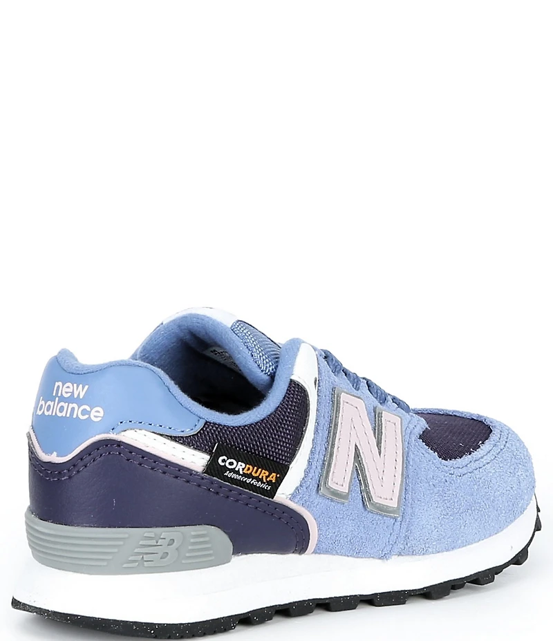 New Balance Girls' 574 Lifestyle Signature Logo Lifestyle Sneakers (Toddler)