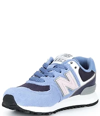 New Balance Girls' 574 Lifestyle Signature Logo Lifestyle Sneakers (Toddler)
