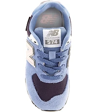 New Balance Girls' 574 Lifestyle Signature Logo Lifestyle Sneakers (Toddler)