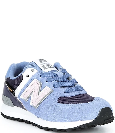 New Balance Girls' 574 Lifestyle Signature Logo Lifestyle Sneakers (Youth)