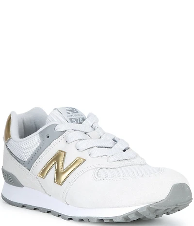 New Balance Girls' 574 Sneakers (Youth)