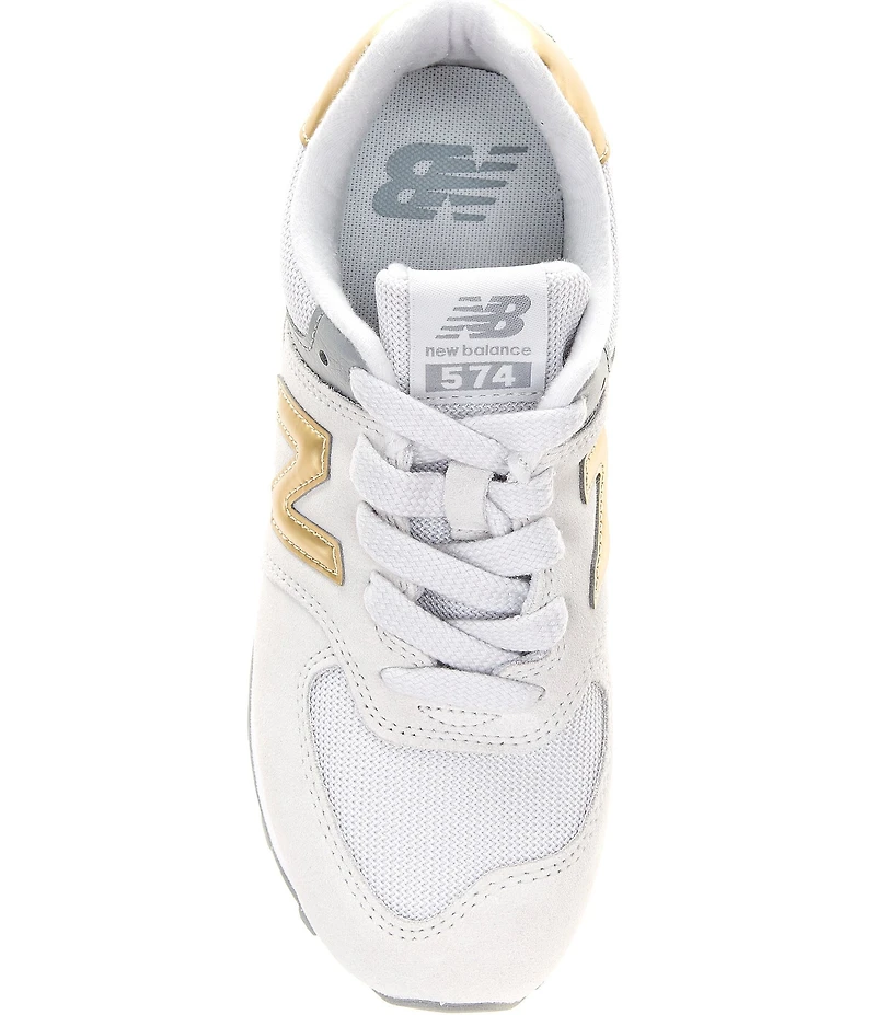 New Balance Girls' 574 Sneakers (Youth)