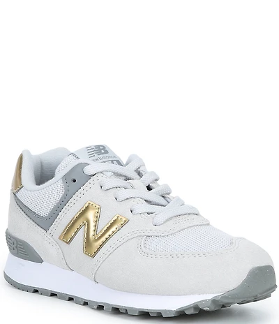 New Balance Girls' 574 Sneakers (Youth)