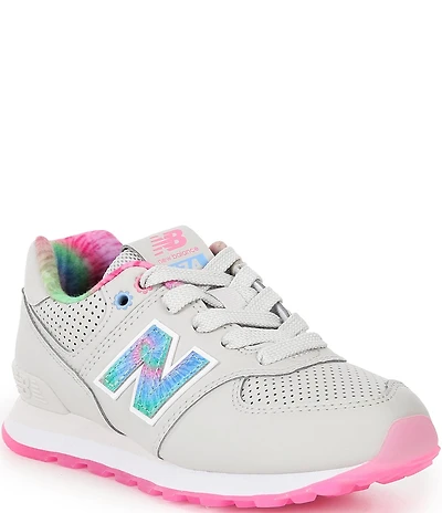 New Balance Girls' 574 V1 Perforated Sneakers (Toddler)
