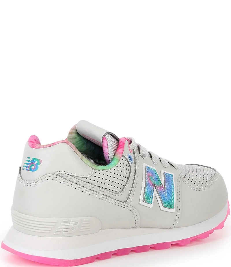 New Balance Girls' 574 V1 Perforated Sneakers (Toddler)