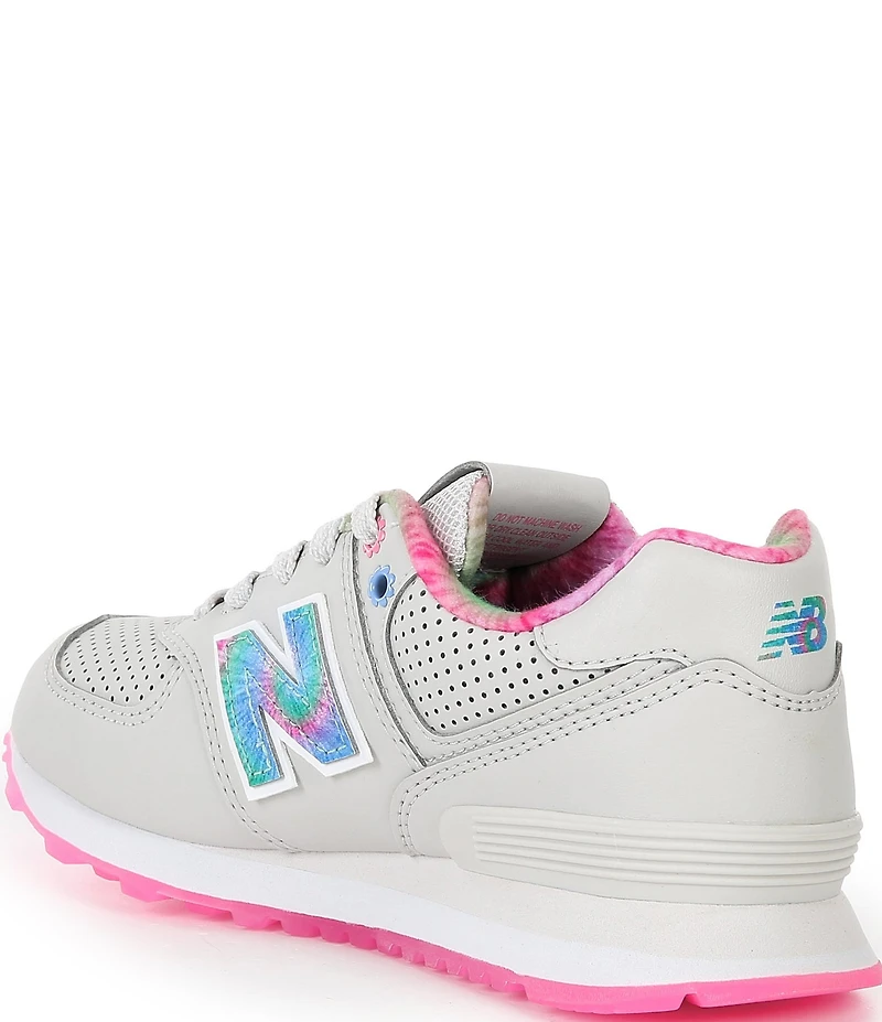 New Balance Girls' 574 V1 Perforated Sneakers (Toddler)