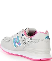 New Balance Girls' 574 V1 Perforated Sneakers (Toddler)