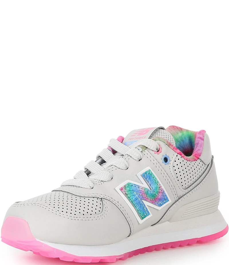 New Balance Girls' 574 V1 Perforated Sneakers (Youth)