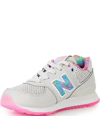 New Balance Girls' 574 V1 Perforated Sneakers (Youth)