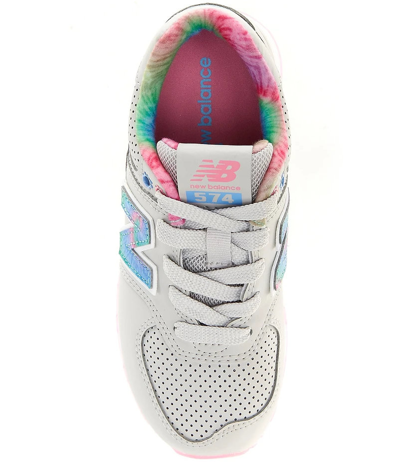 New Balance Girls' 574 V1 Perforated Sneakers (Youth)