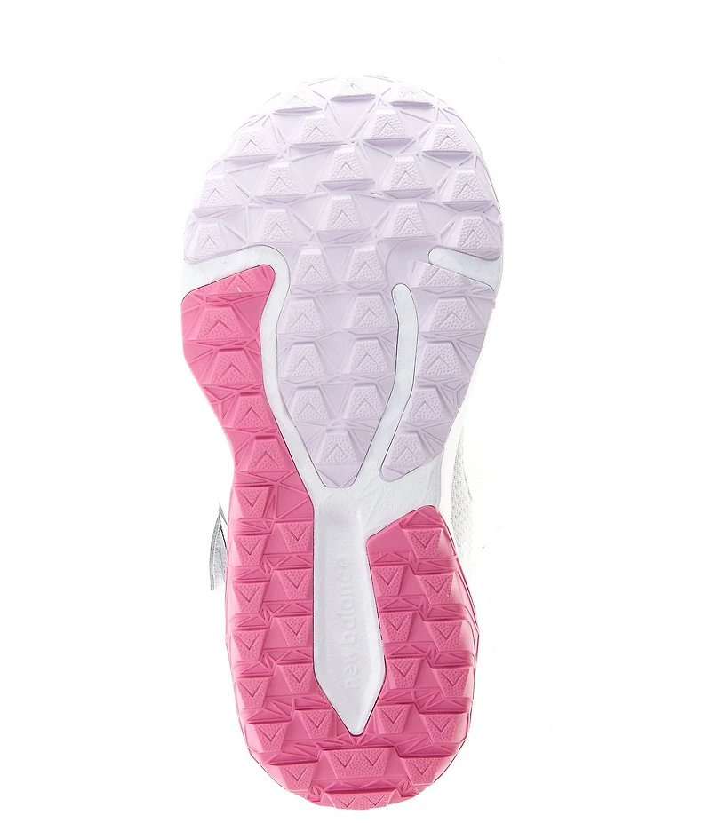 New Balance Girls' DynaSoft Nitrel V6 Bungee Lace Top Strap Running Shoes (Youth)